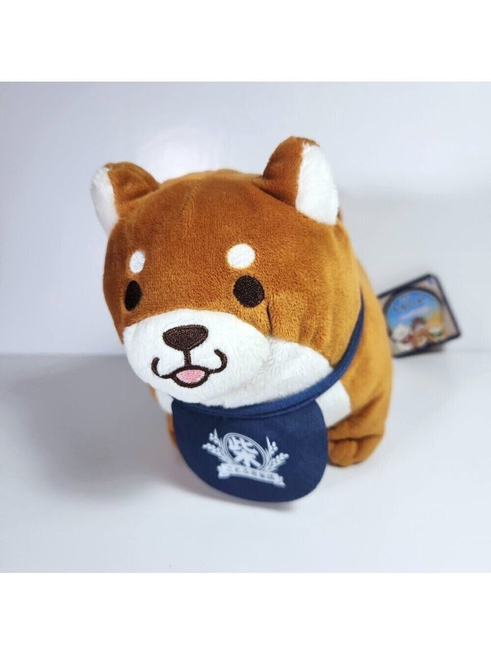 Mochishiba Mochi Shiba Plush Loyal Dog Toy 9" Long 6" Tall 13311 Stuffed Animal